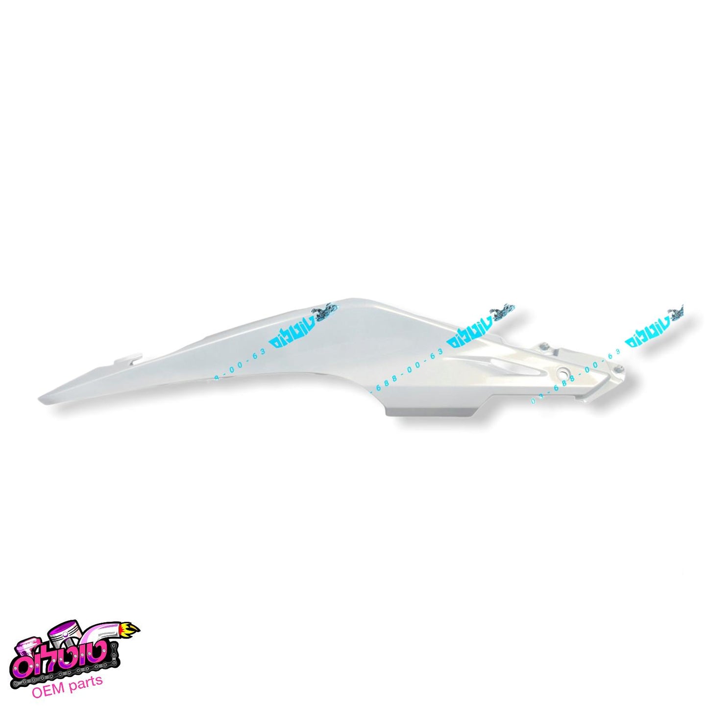 CB 500 F זנב אחורי ימין לבן