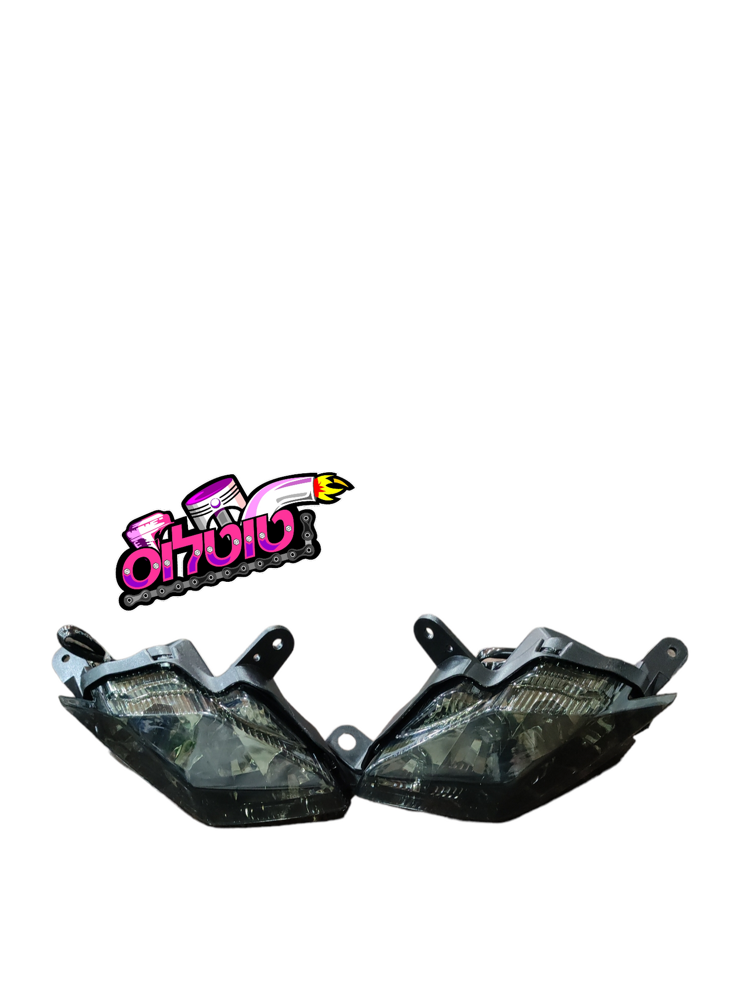 זוג וינקרים אחורי מושחר לTMAX530