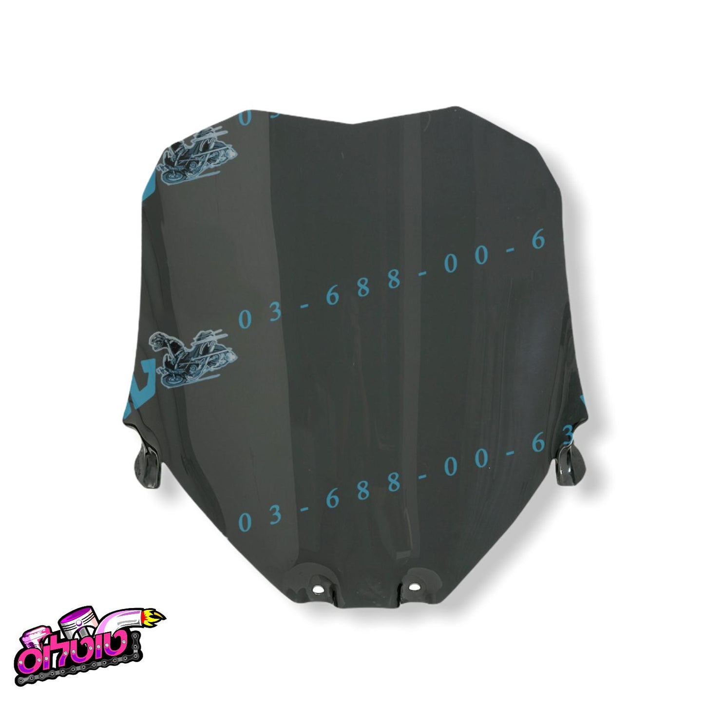 מגן רוח קצר מושחר גויימקס I