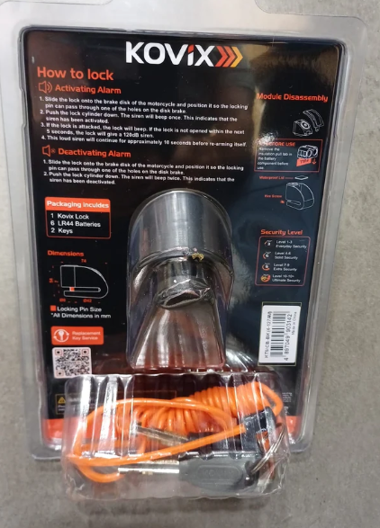 מערכות מיגון נגד גניבה לאופנועים וקטנועים