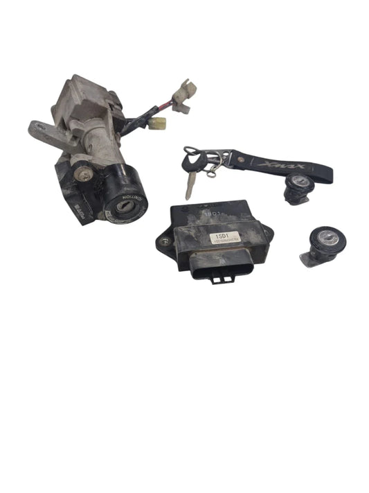 סט מנעולים משומש ל-SYM Maxsym 400 – אבטחה מלאה ופתרון משתלם