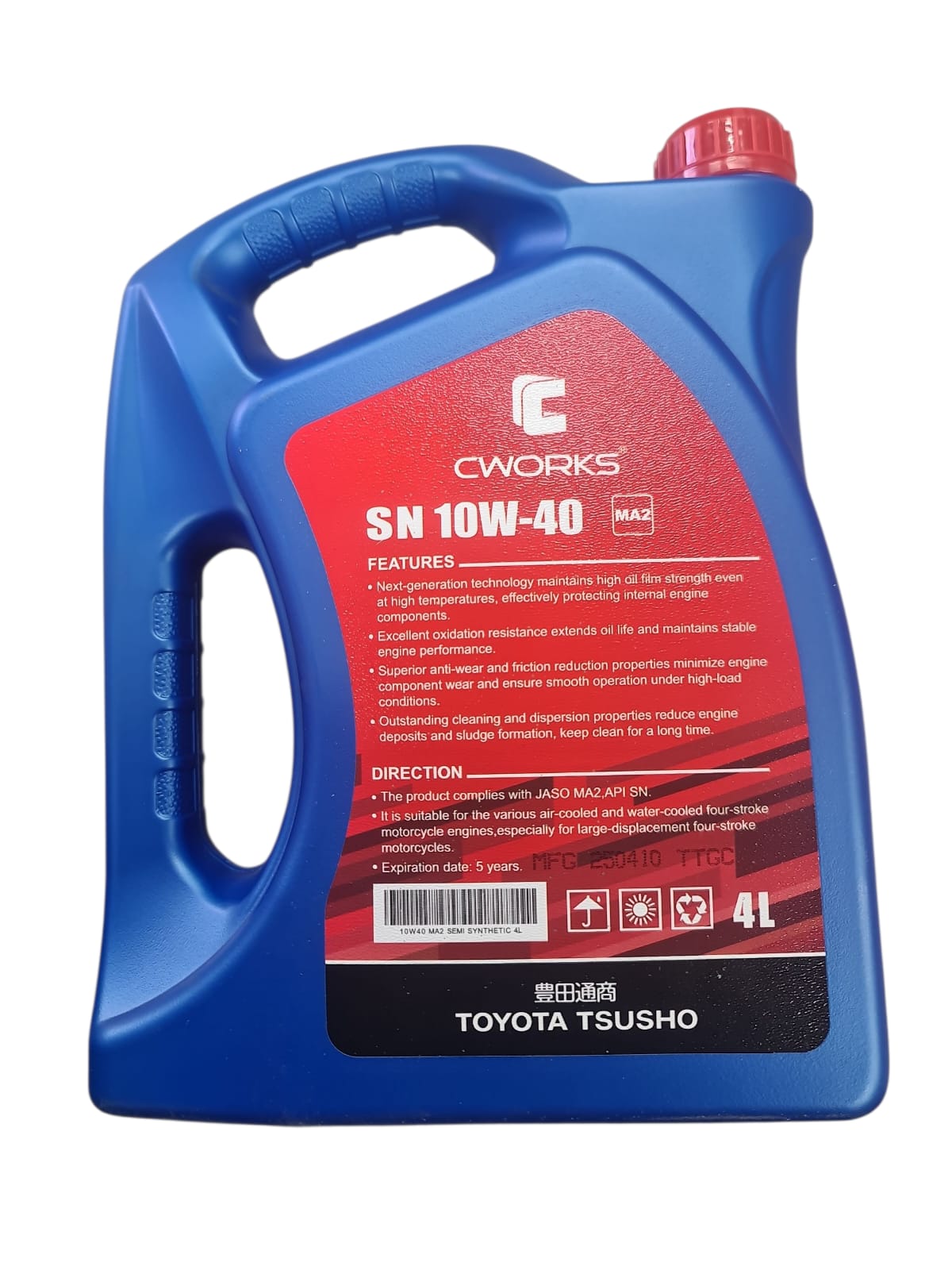 TAYOTA שמן מנוע 4 ליטר