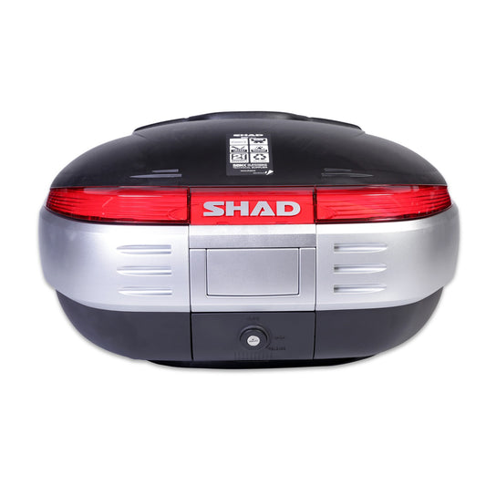 ארגז שאד 50 ליטר כולל משענת גב למורכב SHAD