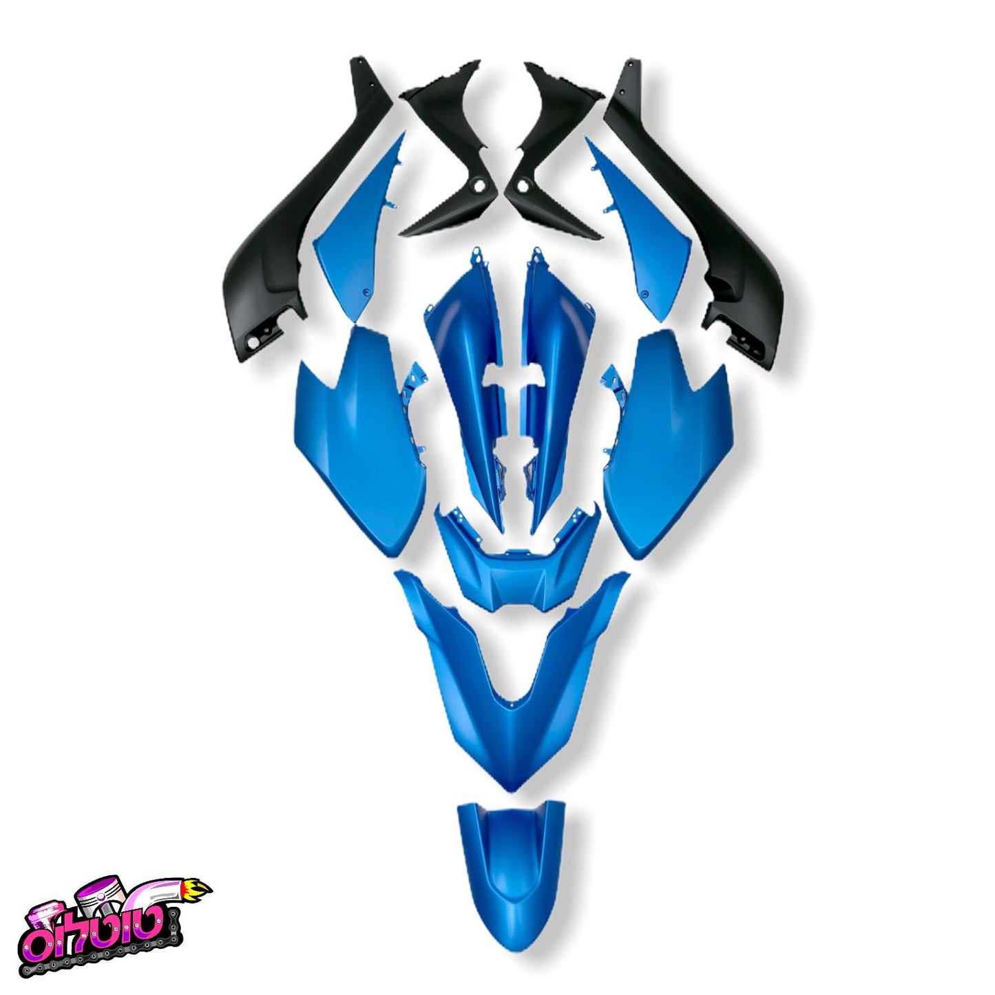 TMAX 530  סט פלסטיקה