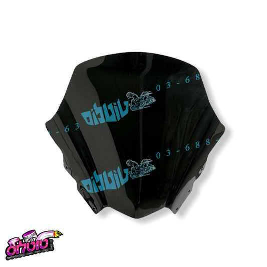 XMAX 125 מגן רוח מושחר