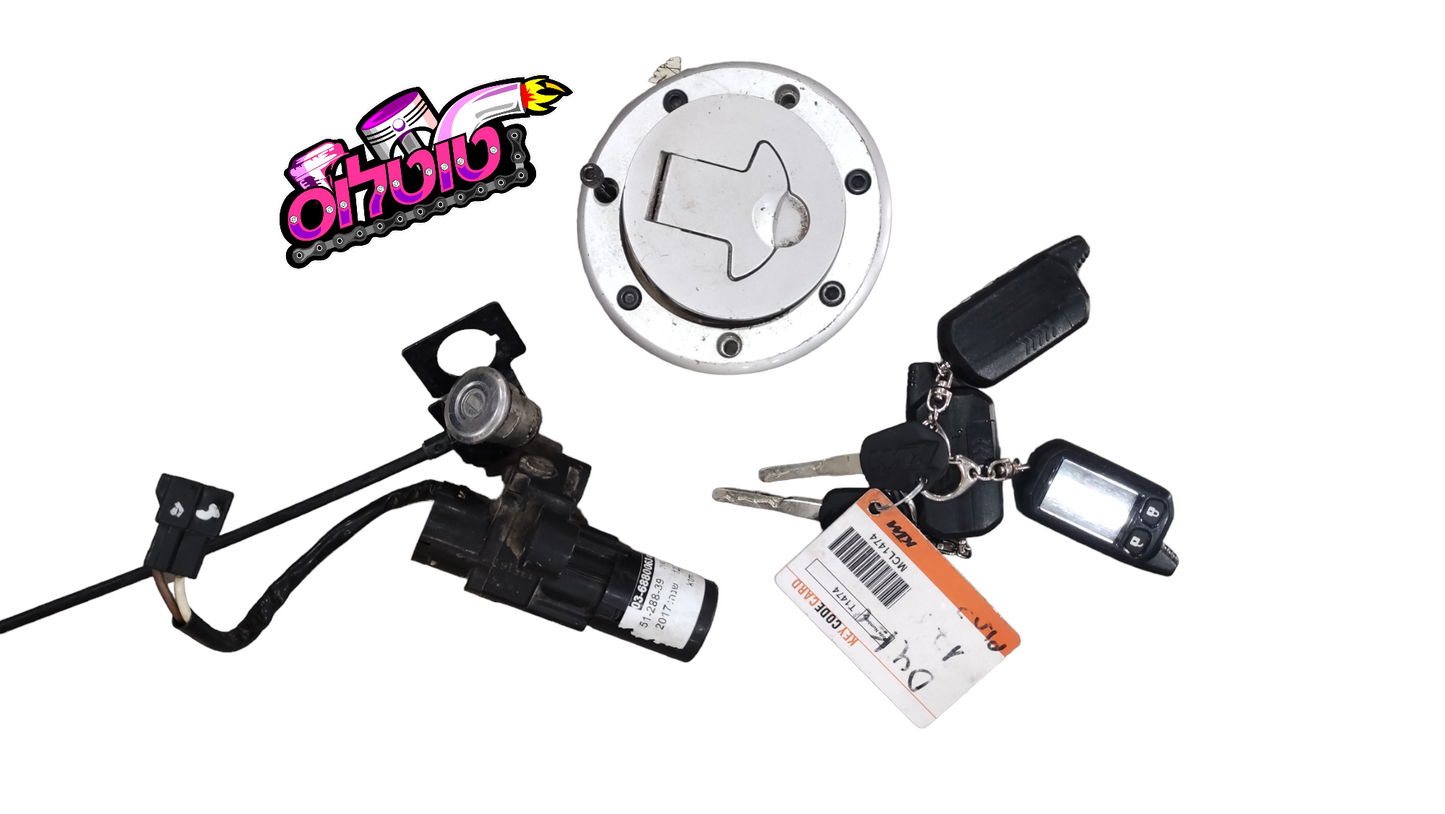 KTM 125 סט מנעולים משומש