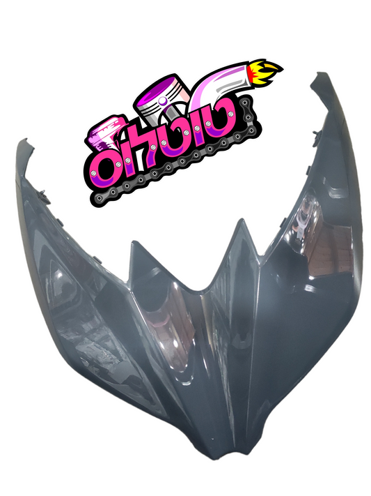 xmax300 עניבת חזית אפור בטון מבריק