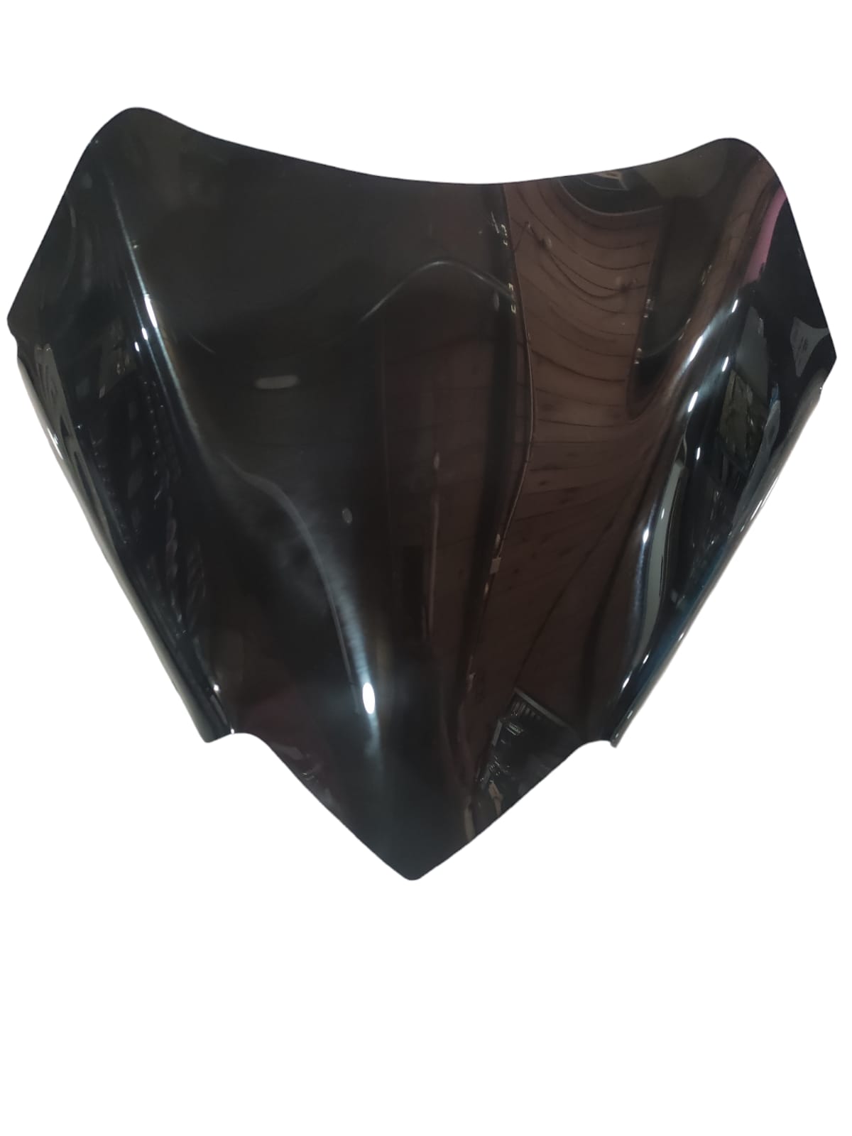 XMAX 125 מגן רוח קצר שחור